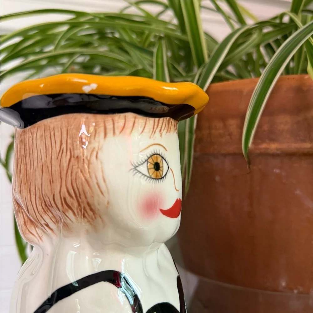 Bella Casa By Ganz Ceramic Lady Vase Sophie Hand Painted Susan Paley